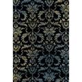 Art Carpet 8 X 11 Ft. Bastille Collection Victorian Woven Area Rug, Navy 841864110050